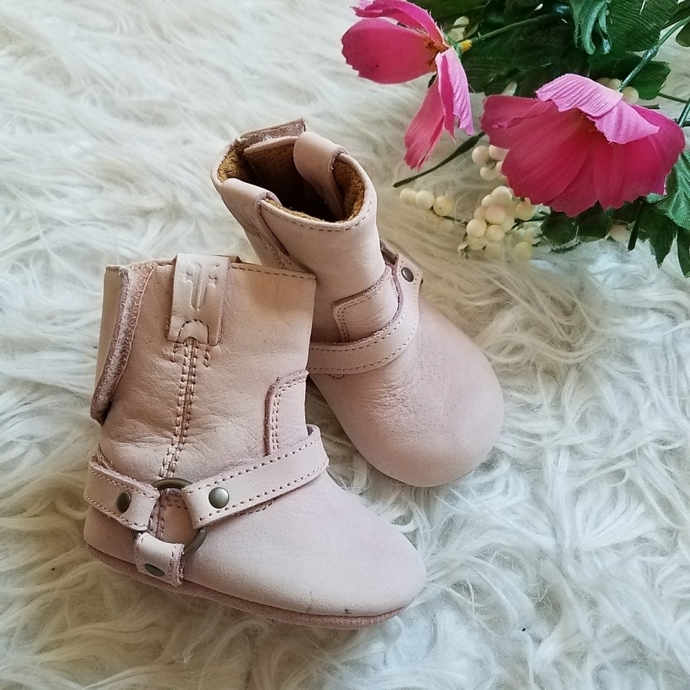 FRYE Baby Girl Suede Booties